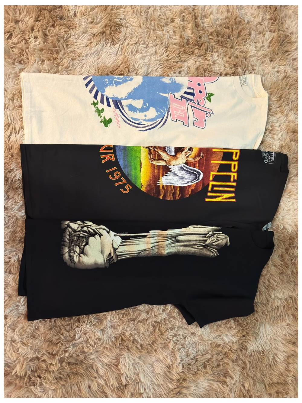 Led Zeppelin 3 Graphic Tee’s